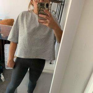 Gray Lululemon T-Shirt